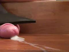 Esclavo de videos caseros pillados la correa de entrenamiento, rubia Amazon